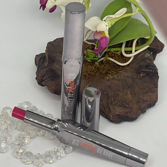2x Benefit They're Real Beyond Sexy Lipstick & Liner in One - Racy Raspberry-New - Picture 3 of 5
